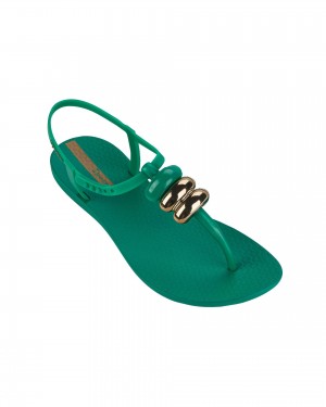 Ipanema Class Sandal Női Szandál Zöld Barna | 8435LCPMV