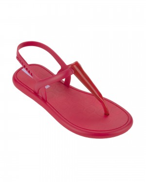 Ipanema Glossy Sandal Női Szandál Piros Piros | 9604CEISX